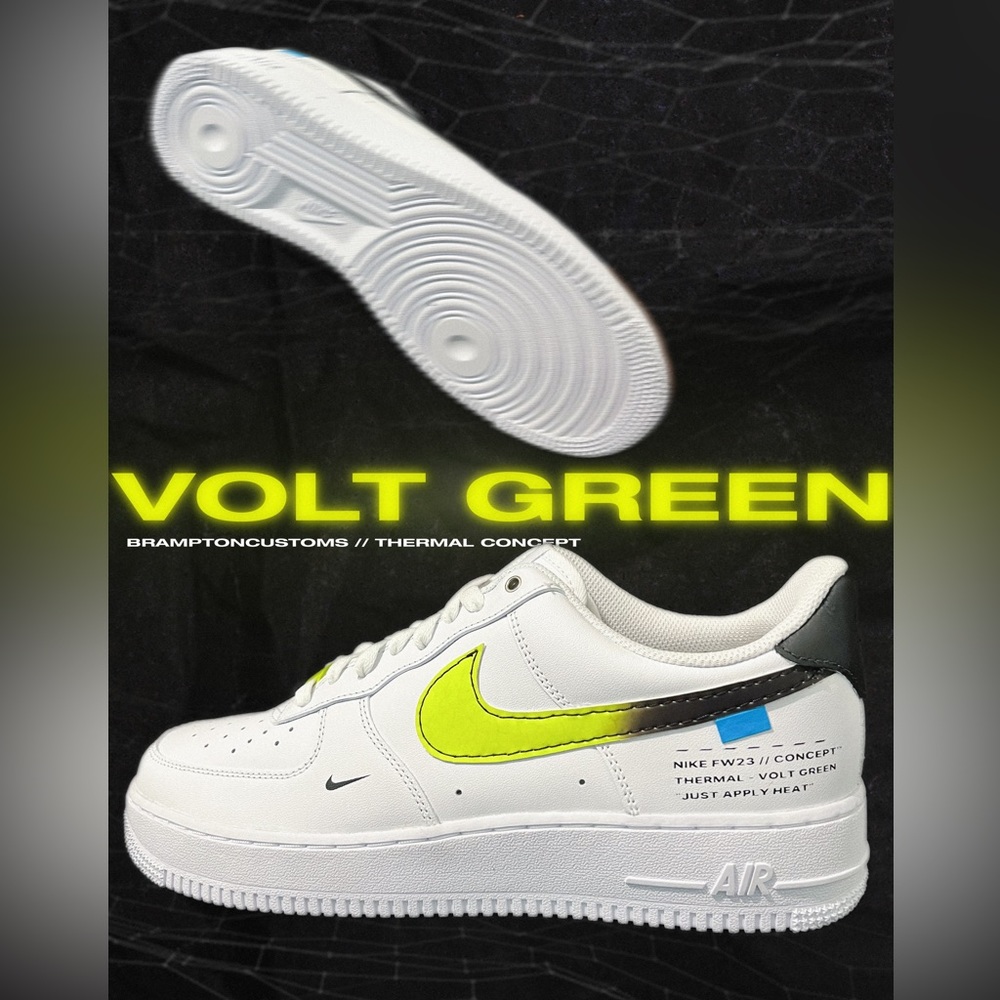 Volt Green AF1’s ⚡️